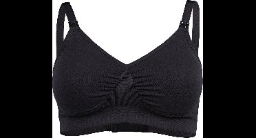 Medela Keep Cool Ultra bh - Naadloze voedingsbh - Zwangerschapsbh met 6 ademende zones - Soft Touchmateriaal – Comfortabel en ondersteunend - Zwart - Maat S