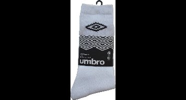 Umbro tennis sportkous wit 39/42 6 paar