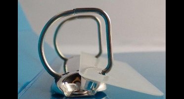 EXXO-HFP Stevige Ringband - A4 2-D Ring 25mm - Assorti kleuren - 1 stuk