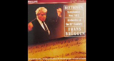 Beethoven Symphonies Nos 1 & 2   F. Brüggen