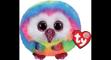 Ty - Knuffel - Teeny Puffies - Owen Owl - 10cm