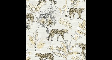 Jungle Fever Leopard l.grijs/beige JF2101