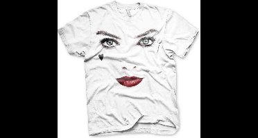 DC Comics Harley Quinn Heren Tshirt -S- Birds Of Prey - Face-Up Wit