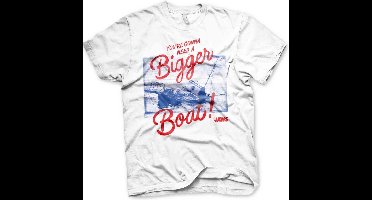 Jaws Heren Tshirt -M- You're Gonna Need A Bigger Boat Wit