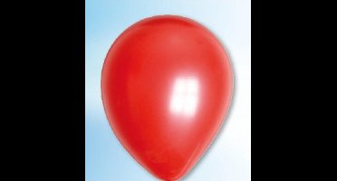 Ballonnen parel metallic rood (12,5cm, 100st)