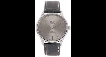 Mooi klassiek herenhorloge model c214j322y met grijs lederen band 3 atm waterdicht