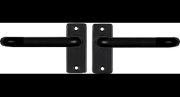 Starx Deurklink Zwart – Deurbeslag – Deurkruk met Patent – Rozet – Blind – Deurklink Coupe