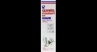 Gehwol Crème Fusskraft Rood - verwarmende crème -125 ml