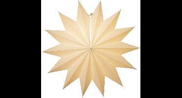 Star Trading papieren ster effen, wit, 14 punten, groot, kerstdecoratie, 60 cm