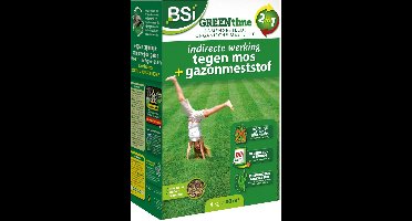 Greentime - organische-minerale meststof met een indirect werking tegen mos - 4 kg voor 40 m²