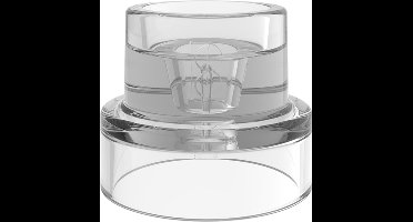 3 stuks Bolsius 4 in 1 houder voor dinerkaars en waxinelicht 40/58