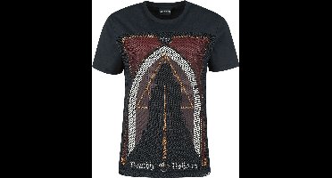 Harry Potter Deathly Hallows Dames T-shirt - zwart - XL