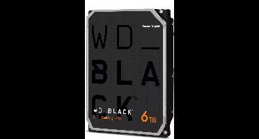 Western Digital WD_BLACK WD6004FZBX interne harde schijf 6 TB 7200 RPM 256 MB 3.5" SATA III