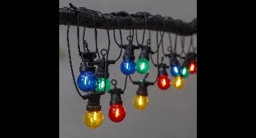 Star Trading sprookjesverlichting Circus Small Filament, kleurrijk, LED, voor buiten, 8,55 meter