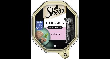 20x Sheba Classics in paté zalm 85 g