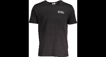 T-shirt van zwart katoen