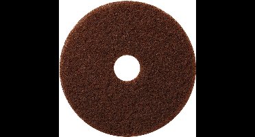 vloerpad bruin 16 inch 40cm. - profi pad - per stuk