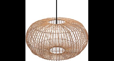 Groenovatie Rotan / Rieten Hanglamp - Handgemaakt - Naturel - ⌀50 cm