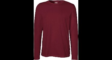 Neutral Men´s Long Sleeve T-Shirt NE61050 - Bordeaux - 3XL