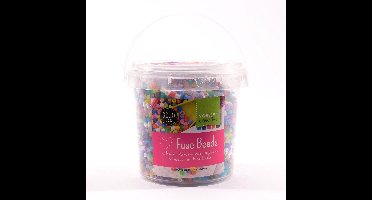 Vaessen Creative Strijkkralen Set - 10 Glitter en Metallic Kleuren - 6000 stuks