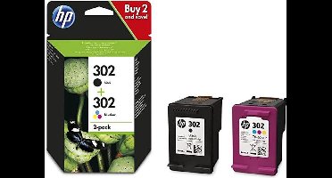 HP 304 - Inktcartridge / driekleuren en zwart 2-pack-combo
