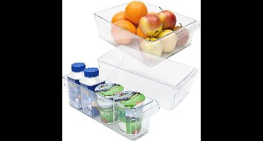 Rotho - koelkastorganizer - Voorraadbus - koelkast-organizer LOFT 1,6 l (31 x 8 x 9 cm)