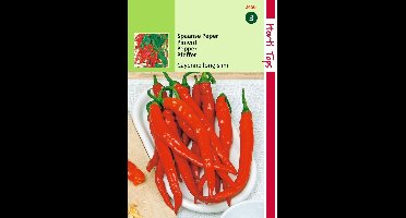 2 stuks - Hortitops - Peper Cayenne, Spaanse Lange Rode