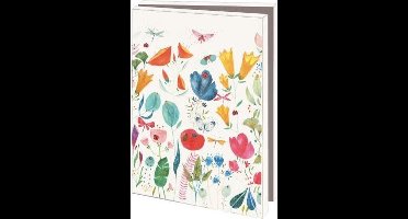 Kaartenmapje met env, klein: Bloemen, Miriam Bouwens