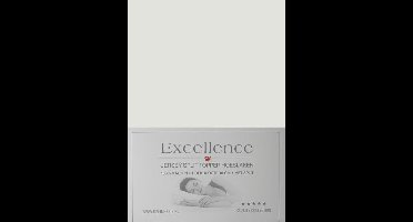 Excellence Jersey Split Topper Hoeslaken - Litsjumeaux - 180x200/210 cm - Offwhite