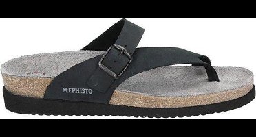 Mephisto - HELEN SANDALBUCK - Dames slippers - Kleur: Zwart - Maat: 36