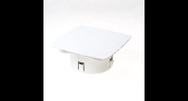 Duco Ducovent Design afgerond vierkant XL ventilatieventiel Ø125mm - WIT RAL9016