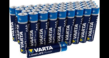 Varta Longlife Power AAA Batterijen - 40 stuks