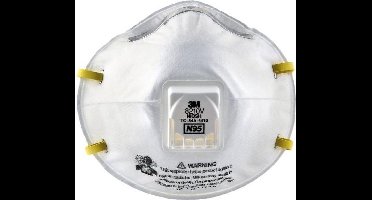 10 Stuks 3M 8210V FFP2 Stofmasker / N95 Stofmasker - Mondkapje Met Ventiel