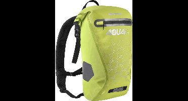 Rugzak Oxford Aqua 12 Liter Fluo - Fluo rugzak - Waterdichte Rugzak - Rolltop Sluiting - Reflecterende details - Soft Padding - 12 Liter