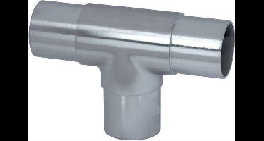 T-fitting 90 graden 38,1 mm rvs mat
