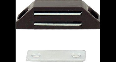 DX Magneetsnapper MC 8 6kg 60x16mm Metalen Tegenplaat Bruin MC 8203B