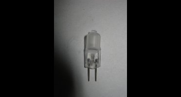 Bipin Halogeenlampje G4 steek 12V 20W mat/frosted