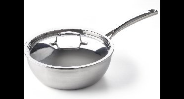 BK Superior Triply Sauteuse met deksel 24 cm