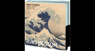 Kaartenmapje met env, vierkant: Asian Highlights, Collection Rijksmuseum