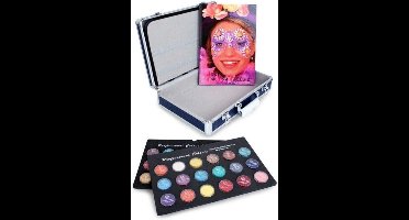 Schminkkoffer 36 x 10 gram in tray + schminkboek