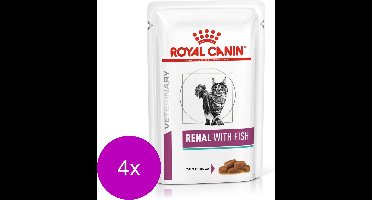 Royal Canin Veterinary Diet Renal Tuna Wet - Kattenvoer - 4 x 12x85 g