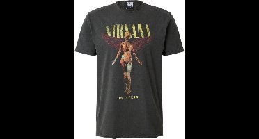 Nirvana Amplified Collection - In Utero Heren T-shirt - houtskool - XXL