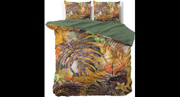 Dreamhouse Scandinavian Nature Fusion - Dekbedovertrekset - Lits-Jumeaux - 240x200/220 + 2 kussenslopen 60x70 - Geel