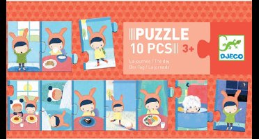 Djeco puzzel 10 pcs The Day