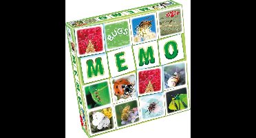 Tactic Memo Insecten - Memospel - Zoek de Juiste Paren - Vlinders, Lieveheersbeestjes en Andere Kriebelbeestjes - Educatief Gezelschapsspel voor Kinderen en Families - 2 tot 6 Spelers - Vanaf 3 Jaar