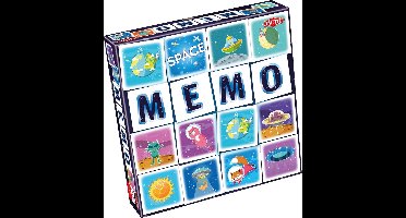 Tactic Memo Ruimtevaart - Memospel - Zoek de Juiste Paren - Planeten, Astronauten en Raketten - Gezelschapsspel voor Kinderen en Families - 2 tot 6 Spelers - Vanaf 3 Jaar
