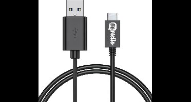 BeHello Oplader met USB-C oplaadkabel 2.1 Ampère Zwart