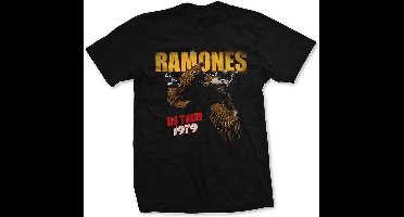 Ramones - Tour 1979 Heren T-shirt - M - Zwart