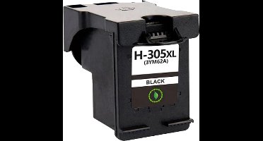 Inktcartridges Geschikt voor HP 305 / 305XL | 1x Zwart Geschikt voor HP DeskJet 2710, 2724, Plus 4120, HP Envy 6020, 6022, 6032, Pro 6420 & 6432 (305XL) - Inkt - cartridge - patroon - inktpatroon
