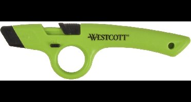 Westcott snijmes - Safety - keramisch- met vingergat - groen - AC-E17531